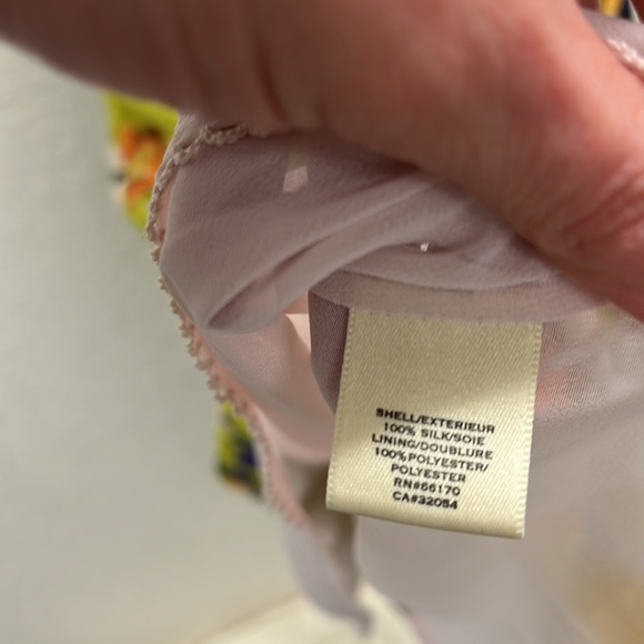 Moulinette Soeurs Anthropologie Floral Cap Sleeve Silk Mini Dress 6 - Picture 7 of 7